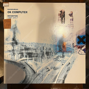 RADIOHEAD OKCOMPUTER 블루바이닐 한정반 판매합니다.