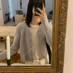 베뉴엣 Manon Jacket_Bluish Gra