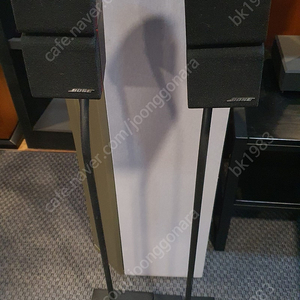 보스 듀얼큐브 스피커 스탠드포함