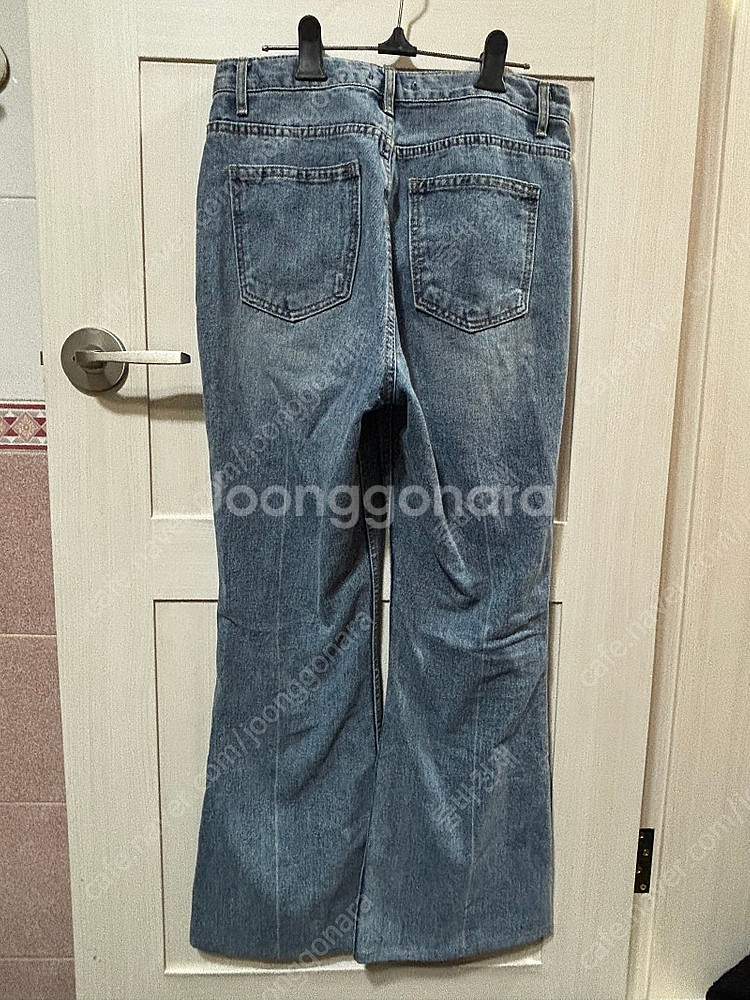 데님 부츠컷, 블랙팬츠 슬랙스 2벌일괄 키크신분 66추...--1