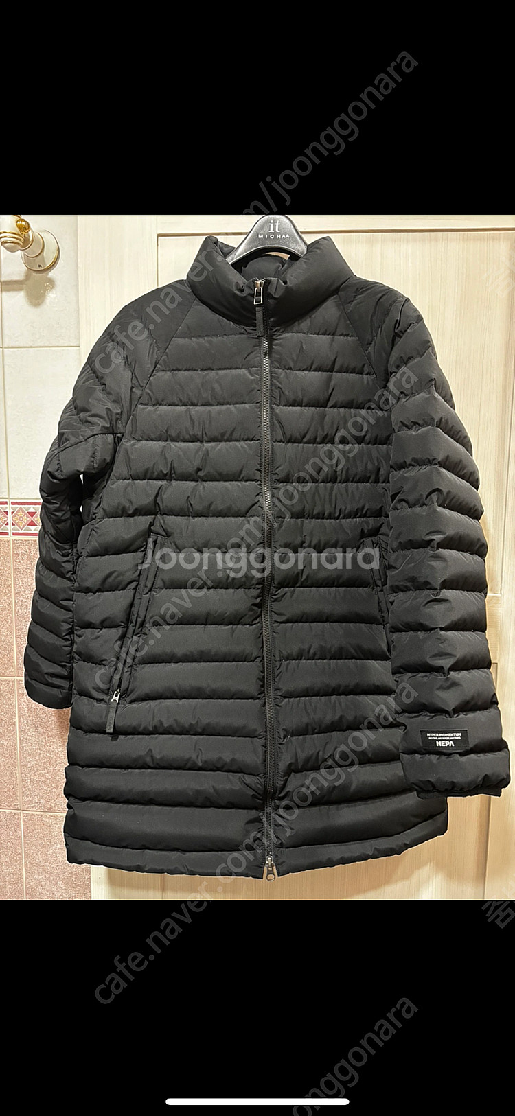 네파 경량패딩 95 오리털 지에스 반택포--0