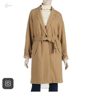 무배 새상품 S 싱글 코트 써스데이아일랜드 t178mct231w