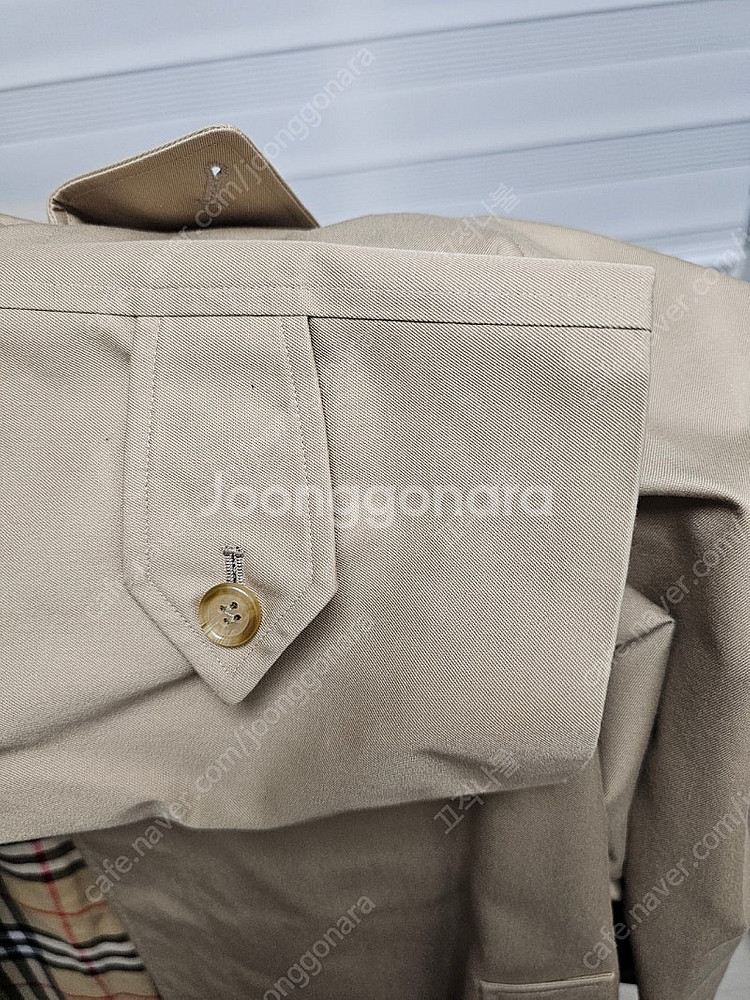 버버리 롱 헤르티지 카 코트--6
