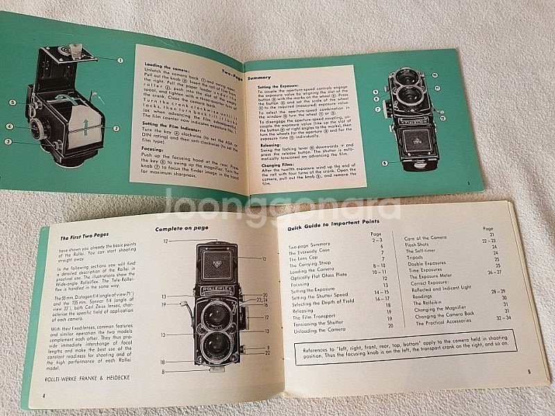 rolleicord 부품 , Rolleiflex 롤라이...--2