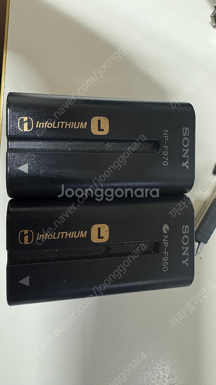 소니 np-f970, np-f950 1개씩 판매--0