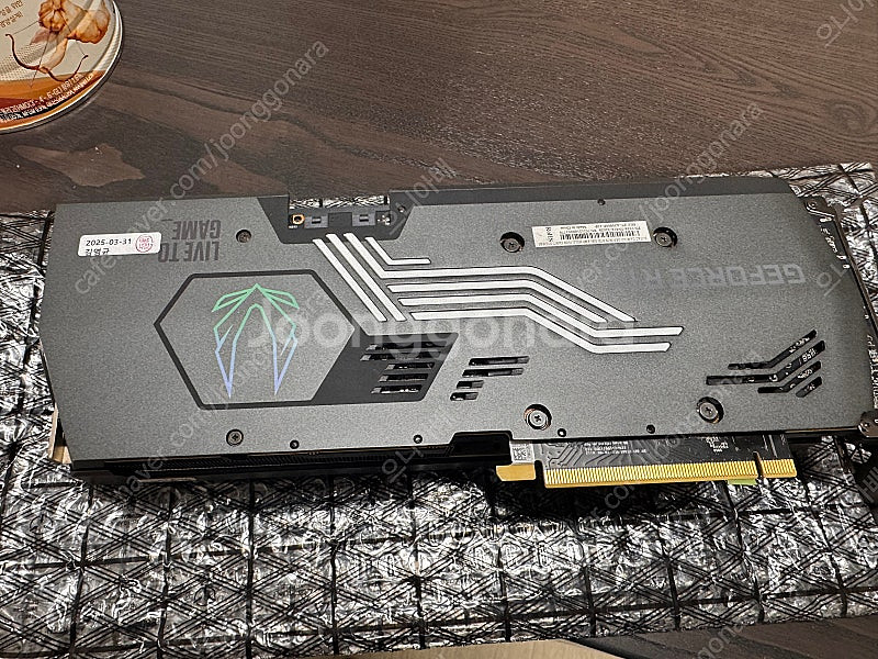 조택 rtx3080 amp holo 미사용--0