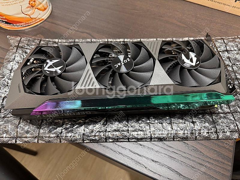 조택 rtx3080 amp holo 미사용--1