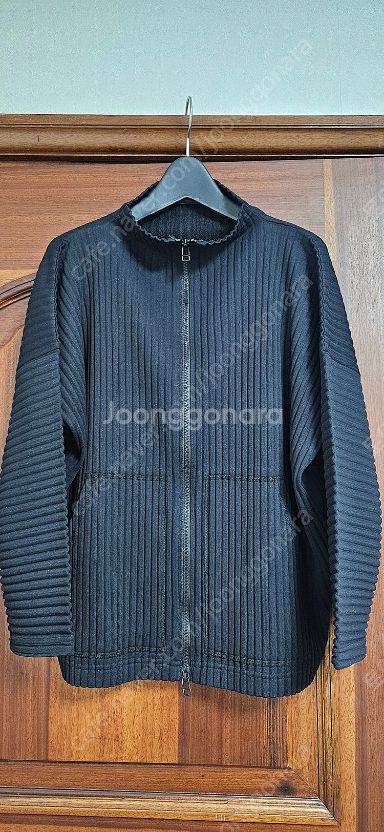 이세이미야케 미 집업가디건--2