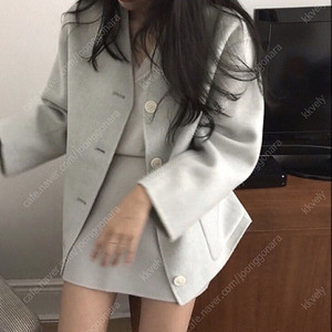 코드유(타낫) 민트핸드메이드코트