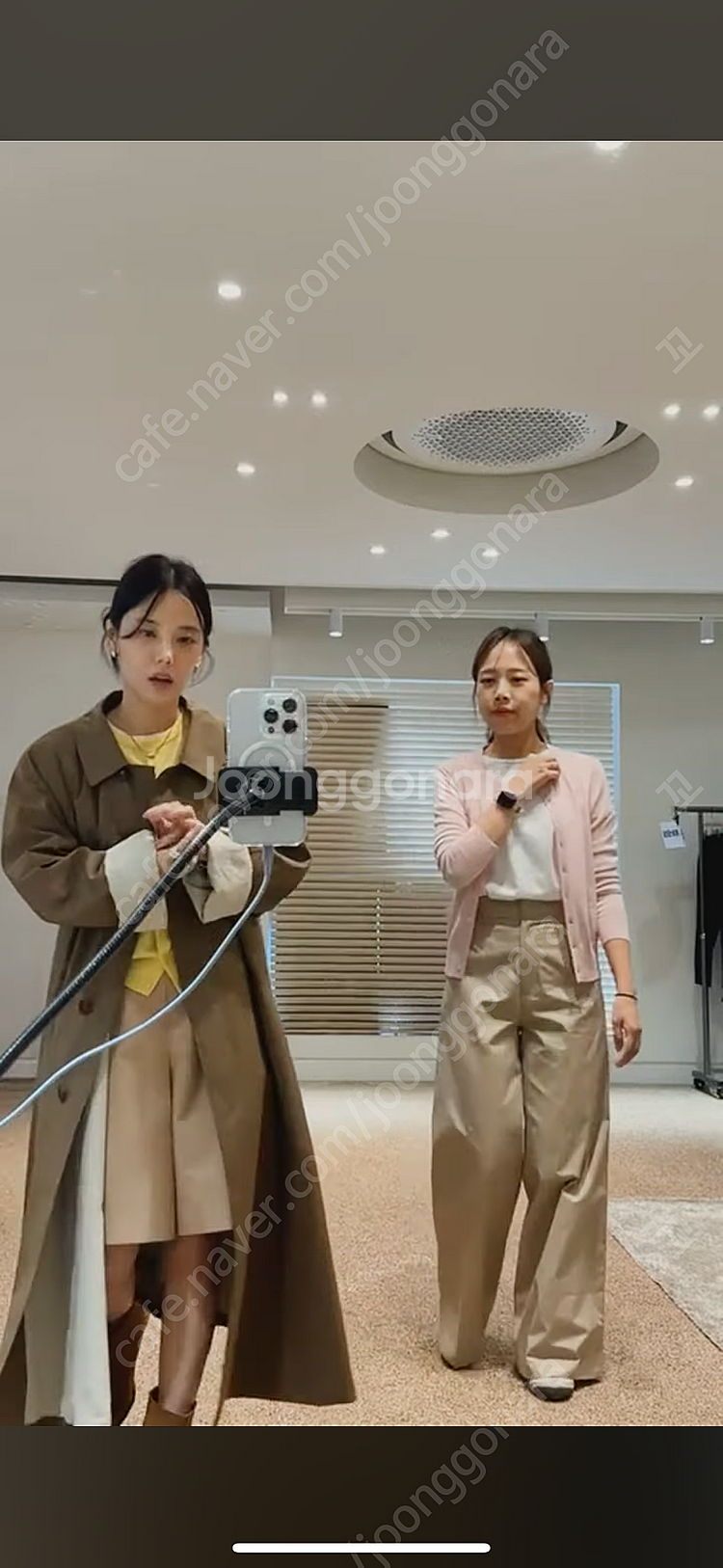 프레쉬라벨 킨 와이드 팬츠 베이지 S--6