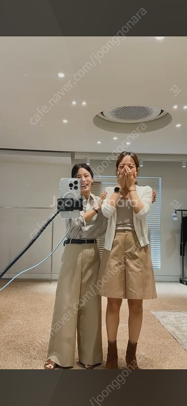 프레쉬라벨 킨 와이드 팬츠 베이지 S--9