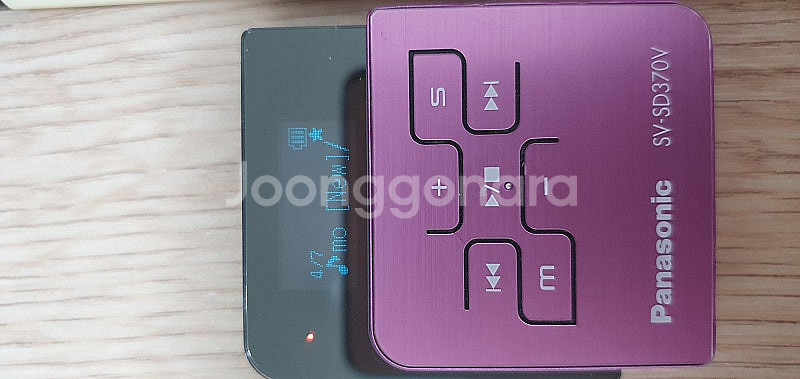 파나소닉 디스냅 D-SNAP SV-SD370V 핑크본체...--1
