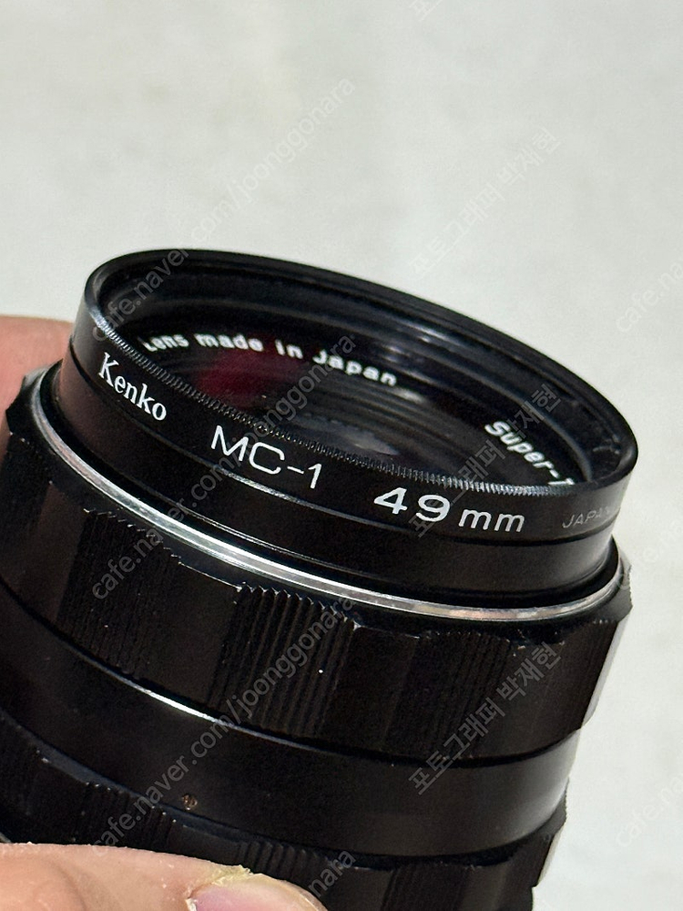 50mm f1.4 슈퍼타쿠마 민트급 + m42 소니e 마운트 컨버터 팝니다--1