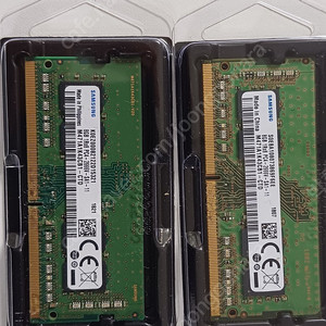 노트북 메모리 ddr4 v2666 8G 2개