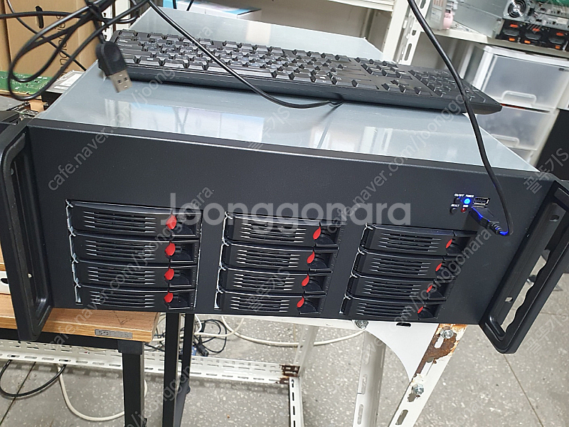4U 12BAY NAS 스토리지케이스 및 완제품 팝니다...--0