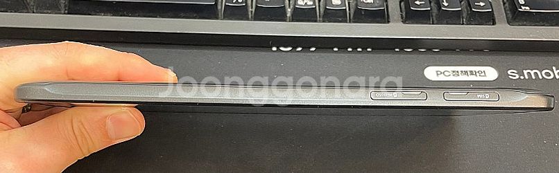 갤럭시탭E 8.0 LTE 블랙 32GB 무잔상 상태좋은...--6