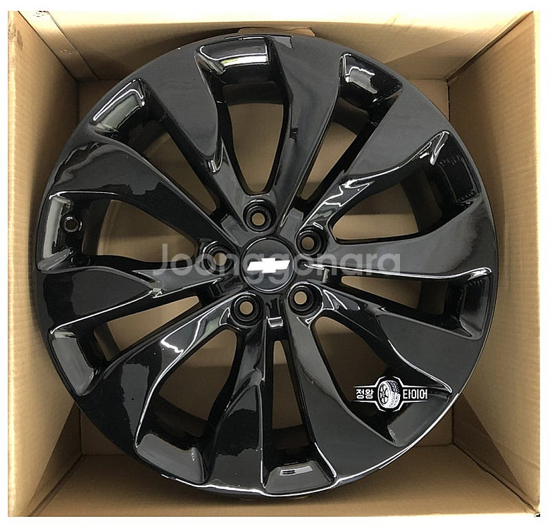 올뉴말리부 19인치 흠집없는 블랙 휠 호환차종 캡티바 올란도 트레일블레이저--1