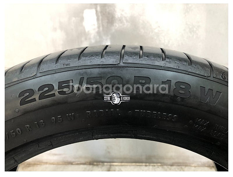 중고타이어 콘티넨탈 콘티스포츠콘택트5 225/50R18...--4