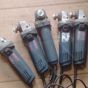보쉬 4인치 그라인더(GWS 6-100), 가스 타정기(영우화스너/ GCN3038A2), 힐티 앙카드릴(HILTI/ TE 2), 히다찌 파괴함마(HITACHI/ H 41SC) 중고