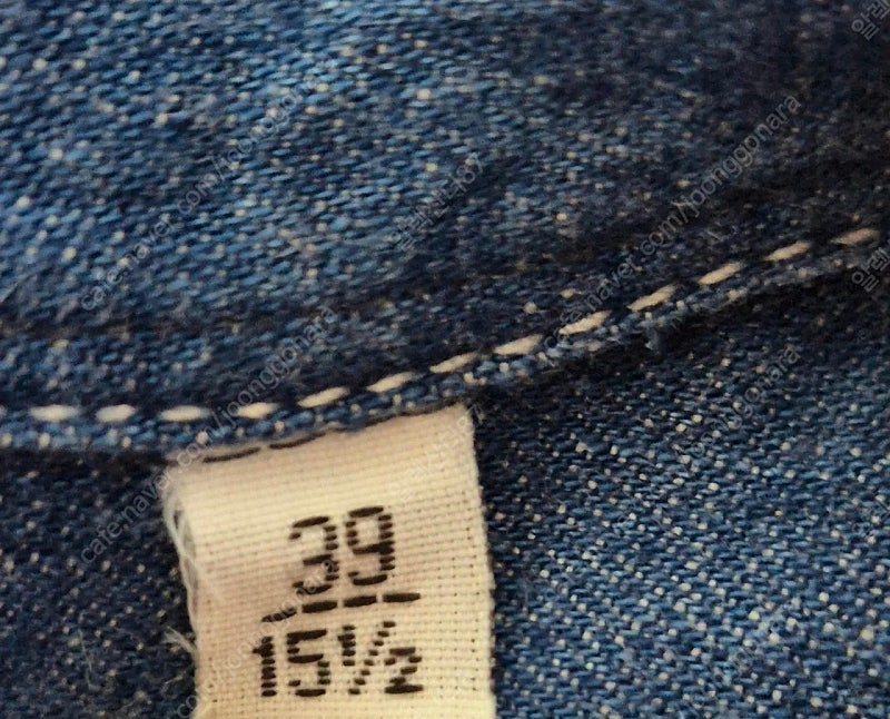 에르메스 데님 셔츠 39 사이즈( L 사이즈) 팝니다.--8