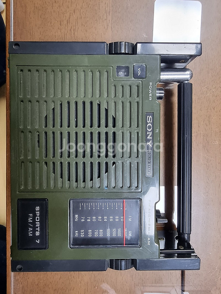 소니 라디오 TFM-777--1