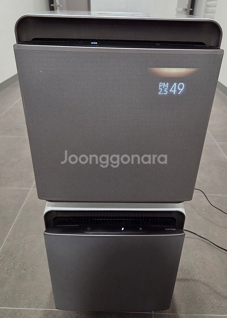 삼성 무풍 공기청정기 2단--0