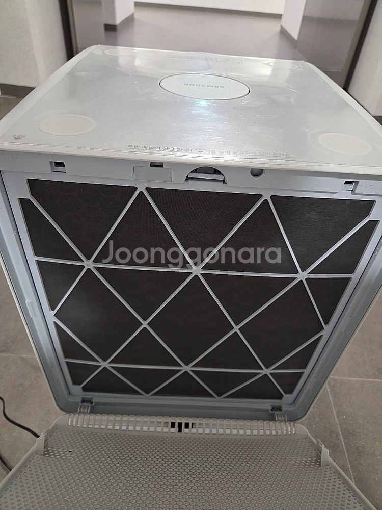 삼성 무풍 공기청정기 2단--3