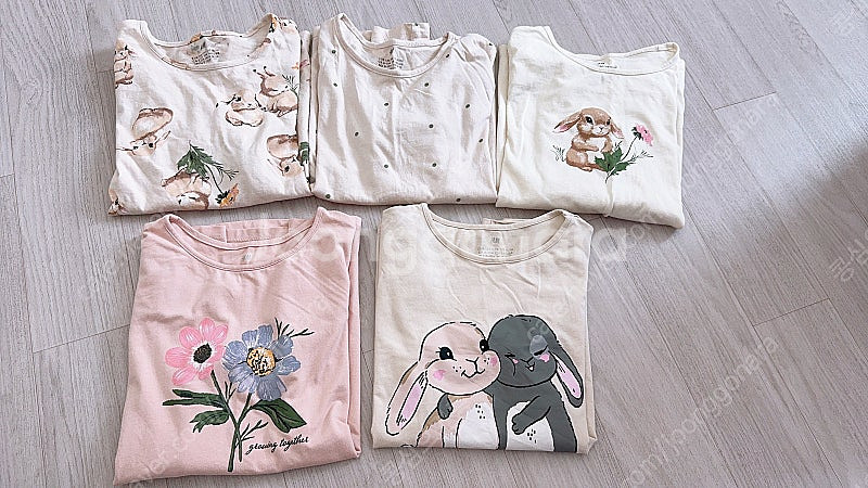 h&m 여아 티셔츠--0