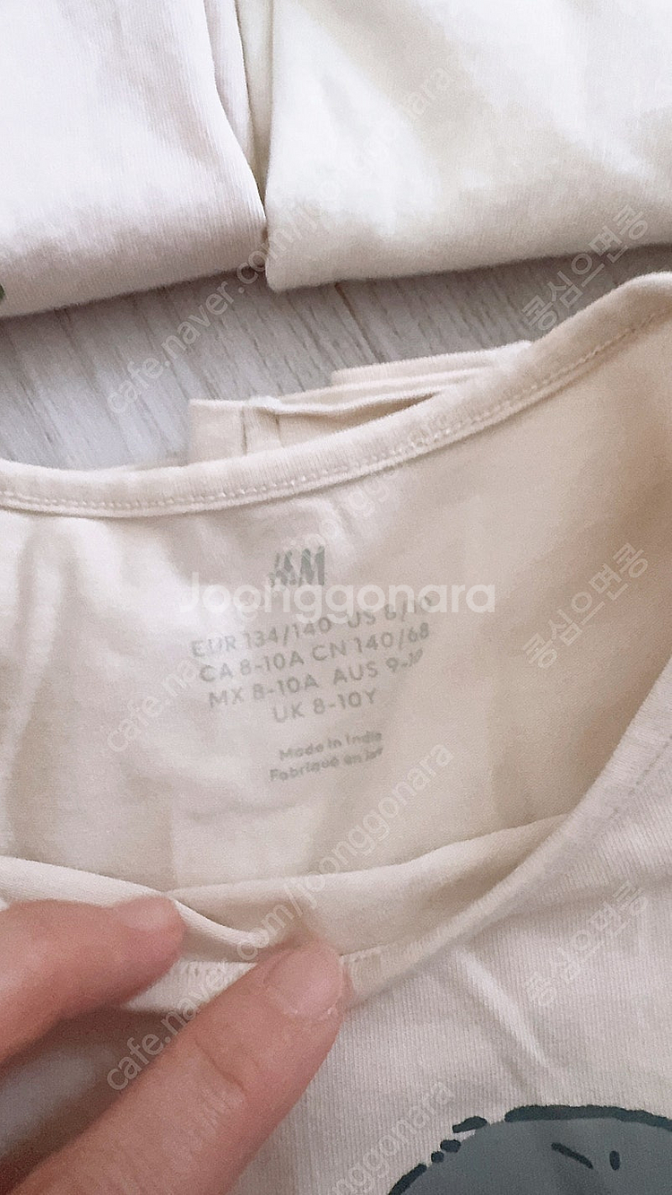 h&m 여아 티셔츠--3