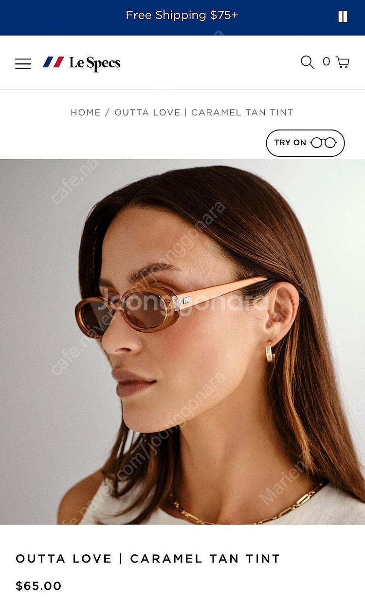 Le Specs OUTTA LOVE (CARAMEL T...--4