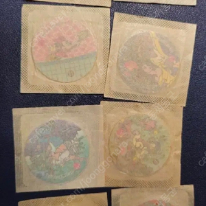 90년대 치토스 썬칩 따조 디즈니 홀로그램 미개봉8종