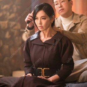 브라이드앤유 와이드 카라 원피스(버건디)