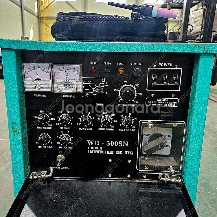 [판매]가격인하 중고 조영 알곤용접기 500A WD-5...--3