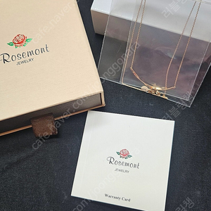 로즈몽 14k 목걸이 새상품