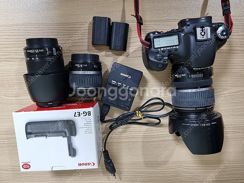 canon 캐논 카메라 7D, 17-55 외 일괄판매합...--1