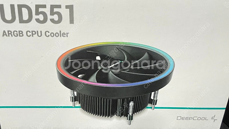 딥쿨 ud551 amd cpu 쿨러 판매합니다.--1