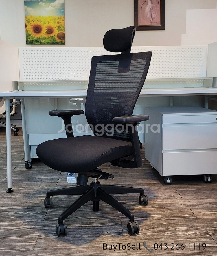 리바트네오스 T553G 중고 사무용의자 대량판매--4