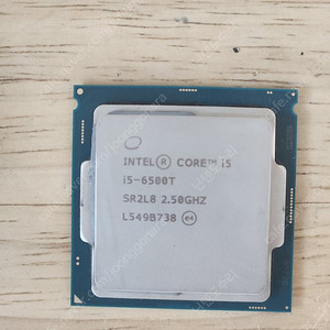 i5 6500t 저전력 CPU 6세대 1151소켓