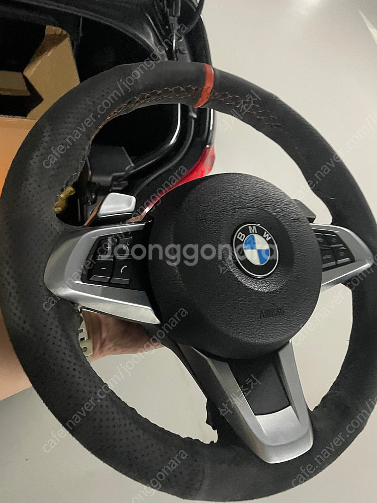 E89 z4 순정핸들 알칸타라--0