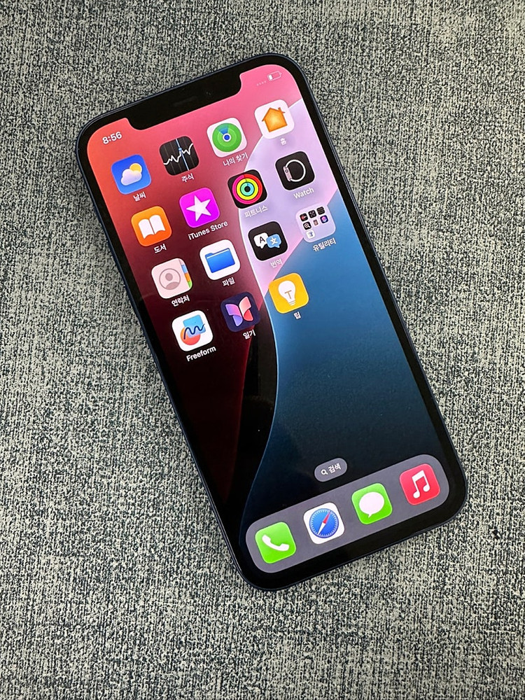 (S등급) 아이폰12 128G 블루 배터리100% 30만원 판매해요 이미지