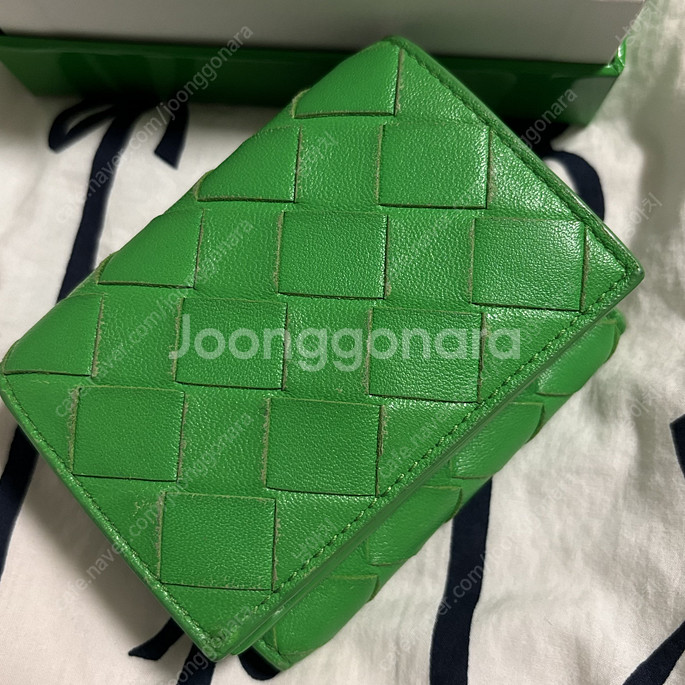 보테가베네타 여성 반지갑(3단 폴더형 지퍼)--1