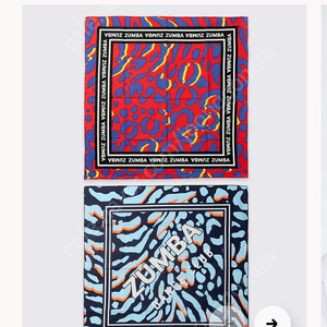 줌바 반다나 새상품