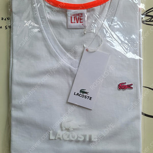 lacoste live v-neck t-shirts 반팔