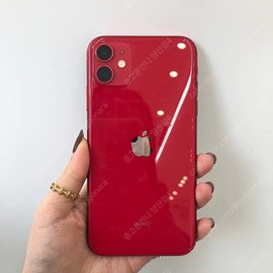 (양산중고폰) 71405 아이폰11 레드 128GB 배터리성능75% 판매합니다. 22만원