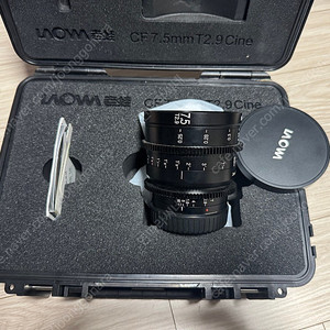 LAOWA 라오와 7.5mm T2.9 Zero-D S35 Cine RF 마운트 팝니다.