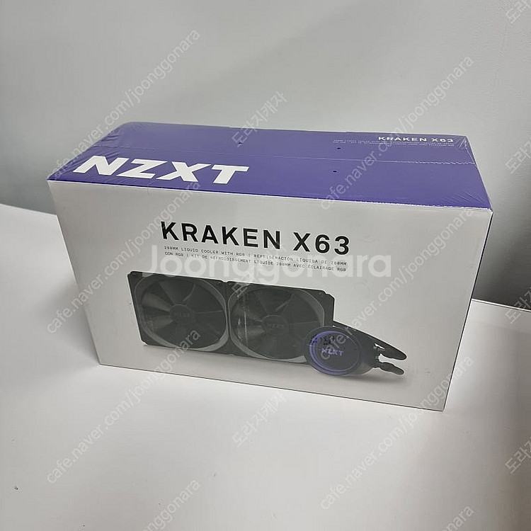 크라켄 NZXT KRAKEN X63 새상품 미개봉 팔아...--0