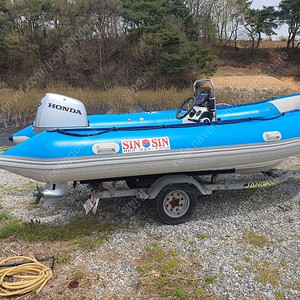 신신마린 콤비보트 480, 2017년식 50마력 혼다, 트레일러, 보트, 어탐, 프로타 일괄 판매 (중고)