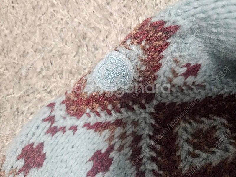 몽클레어 키즈 니트집업가디건 12y--1