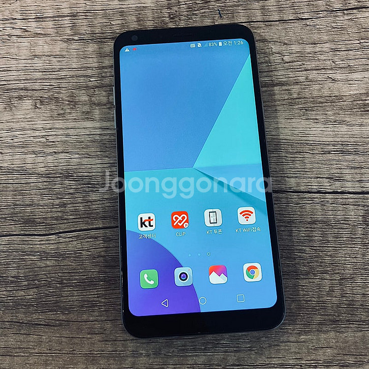 LG 엘지 Q6플러스+ 블루 무잔상 64기가 판매합니다...--1