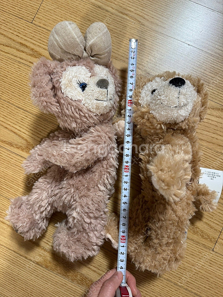 홍콩 디즈니랜드 굿즈 곰돌이 가방 세트--1